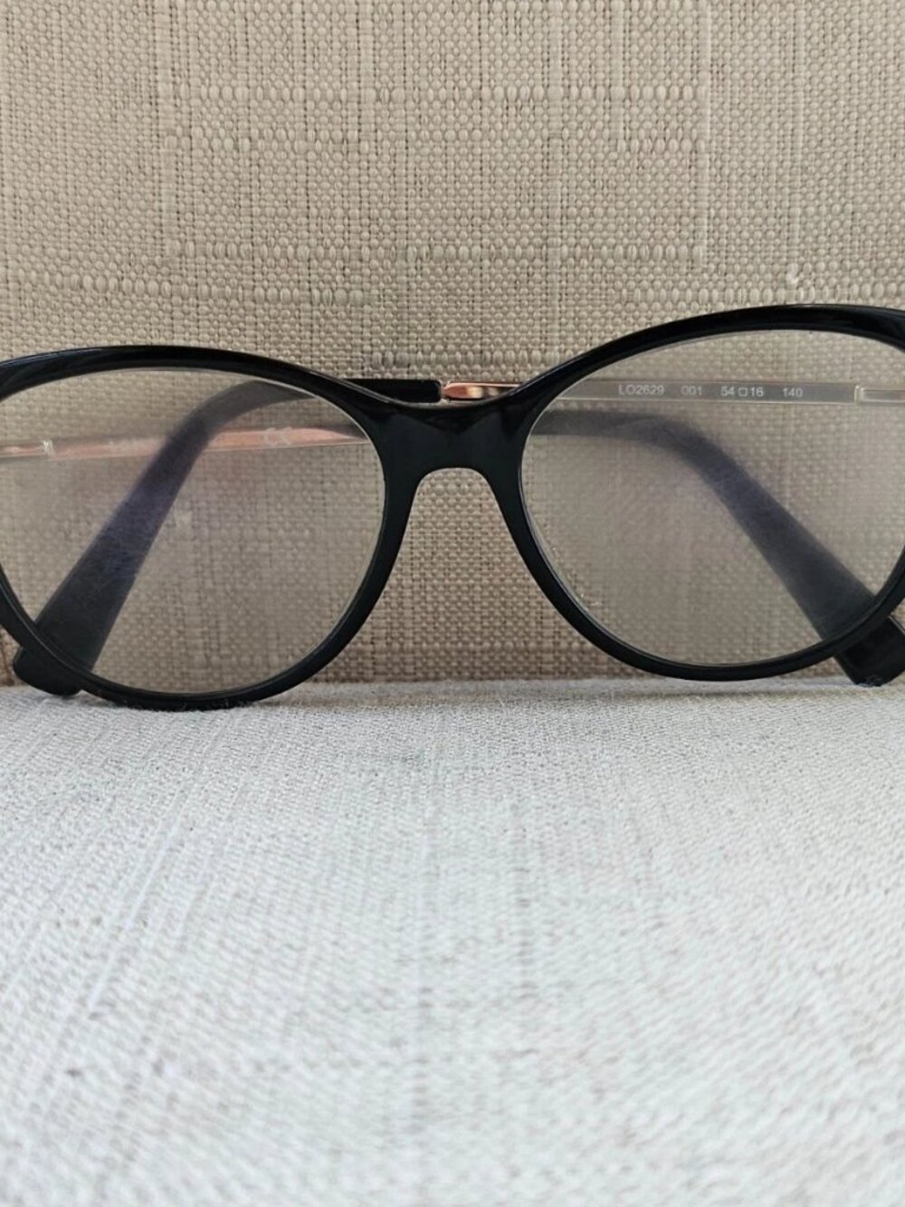 Longchamp Eyeglasses Frame Black/Silver Eyewear LO2926 Glasses Frame only